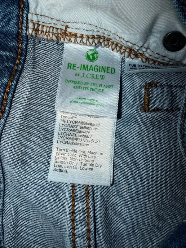 J. Crew Vintage Wash Straight-Leg Jeans in Medium Blue - Image 6