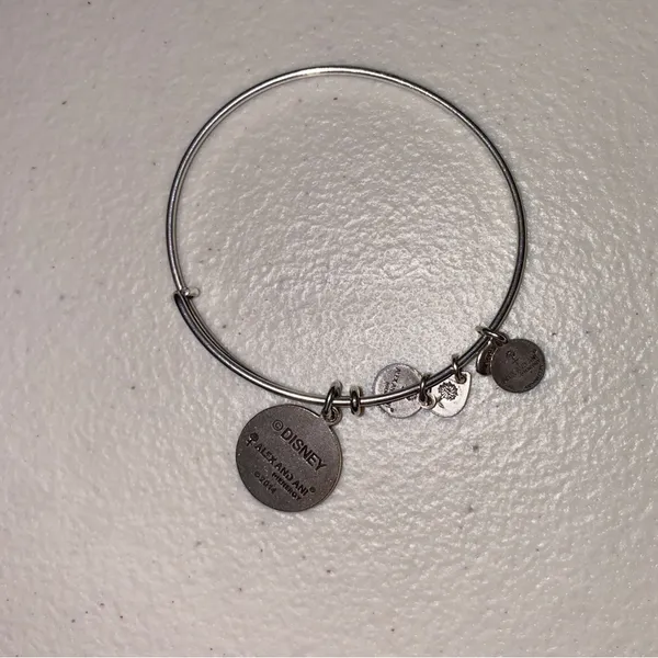 Alex & Ani Walt Disney World Princesses Cinderella Face Silver Bangle Bracelet - Image 2