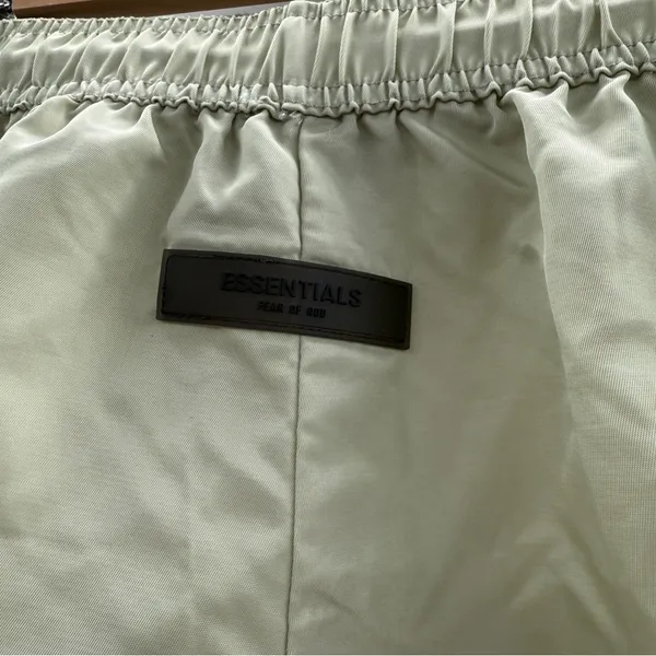 Fear of God Essentials Shorts Unisex Size Small Beige Nylon‎ Athletic - Image 2