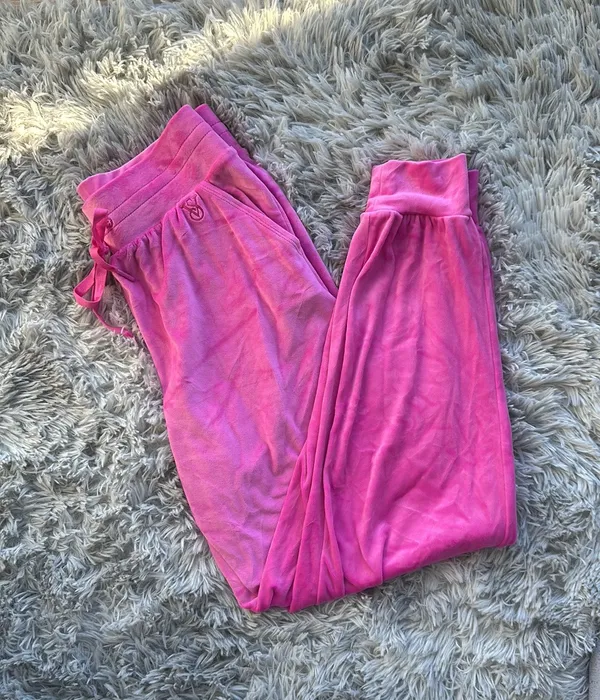 Victoria Secret Pink Velour Joggers - Image 5