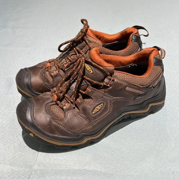 KEEN Durand Low WP Hiking Shoe Fisherman Core‎ B49 - Image 2