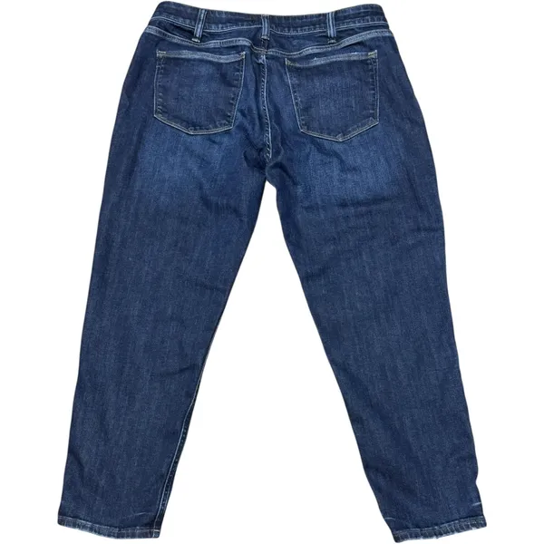Silver Jeans Co Avery Skinny Crop Dark Wash 32x25 - Image 3