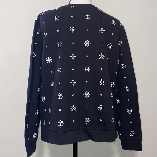 This girl loves Christmas holiday sweatshirt XL - Image 4