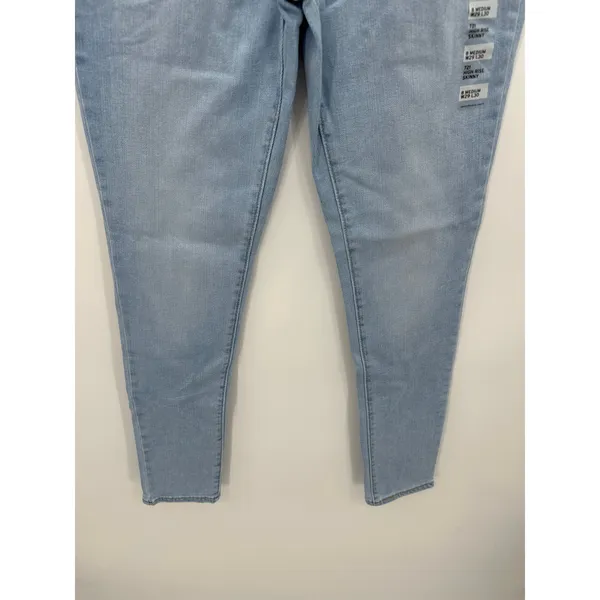 Levi's Womens 29 NWT 721 High Rise Skinny Light Wash‎ Jeans Stretch Pants - Image 4