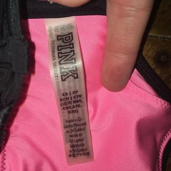 Victoria’s Secret cross cross halter swim top - Image 3