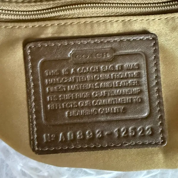 Y2K Coach 12523 Carly Signature Patchwork Hobo Bag Shoulder Bag - Image 9