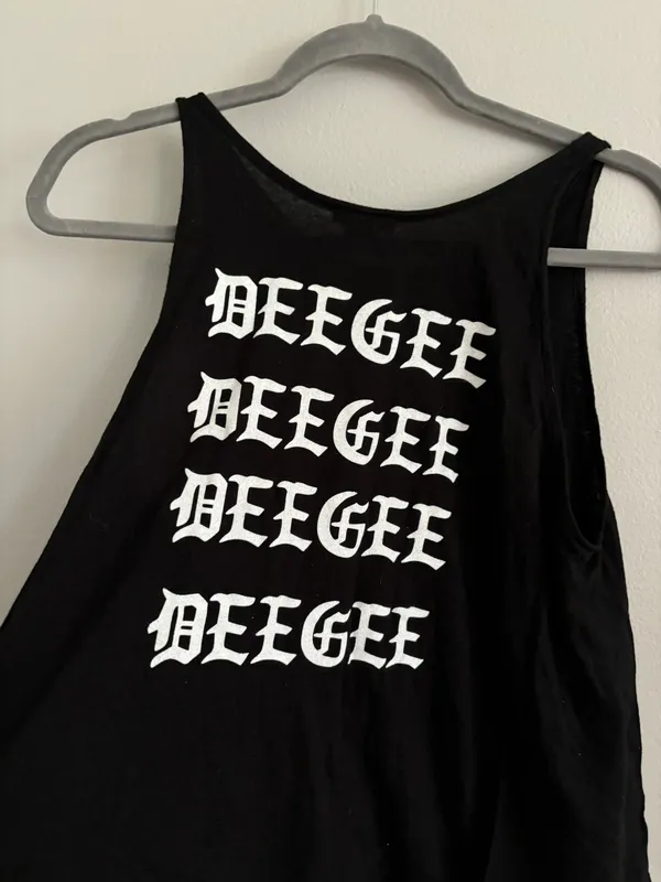 Delta Gamma Tank Black - Image 2