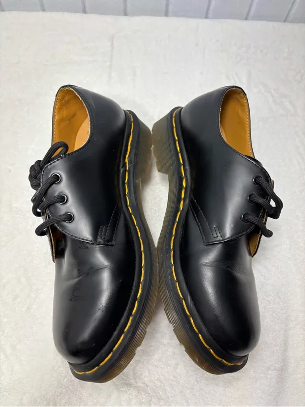 Dr. Martens 11837 Smooth Leather Oxford Shoes - Black - Women's Size‎ 6 - Image 8
