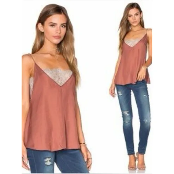 Free People Deep V Bandeau Tank Top Camisole Size S - Image 12