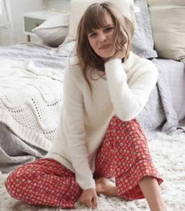 Aerie Fuzzy Eyelash Oversized Turtleneck Sweater - Image 2