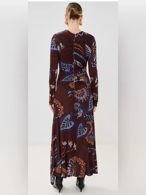 NWT FARM Rio Delicate Garden Long Sleeve Maxi Dress XS - Image 8