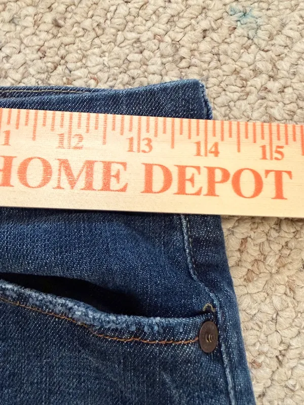 Citizens of Humanity Denim‎ Midi Skirt Size 26 Stretch Made in USA - Image 6