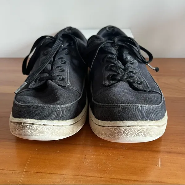 Allbirds Canvas Pipers Black Organic Cotton‎ Low Top Sneakers Womens 10 CP1W10 - Image 8