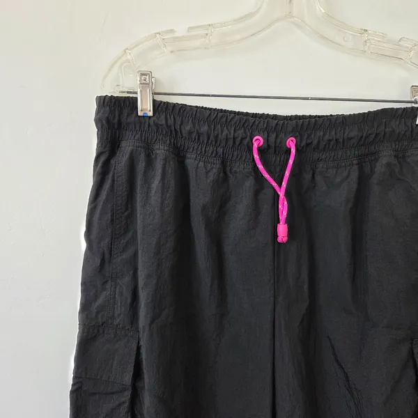 Nike Women's Icon Clash Joggers Warm Up Baggy Oversized Black Large Streetwear - Image 4