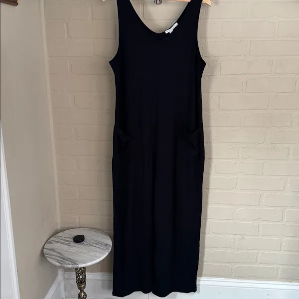 Threads 4 Thought jumpsuit romper black NEW Rainey Patch Pocket large stretch - Image 7