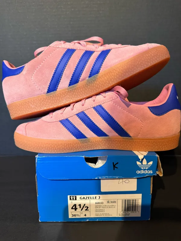 Adidas Gazelle Cotton Candy 5.5W/4.5Y - Image 2