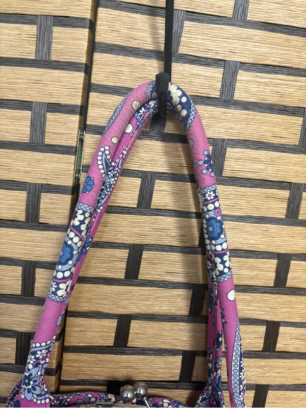 Vera Bradley purple paisley handbag - Image 6