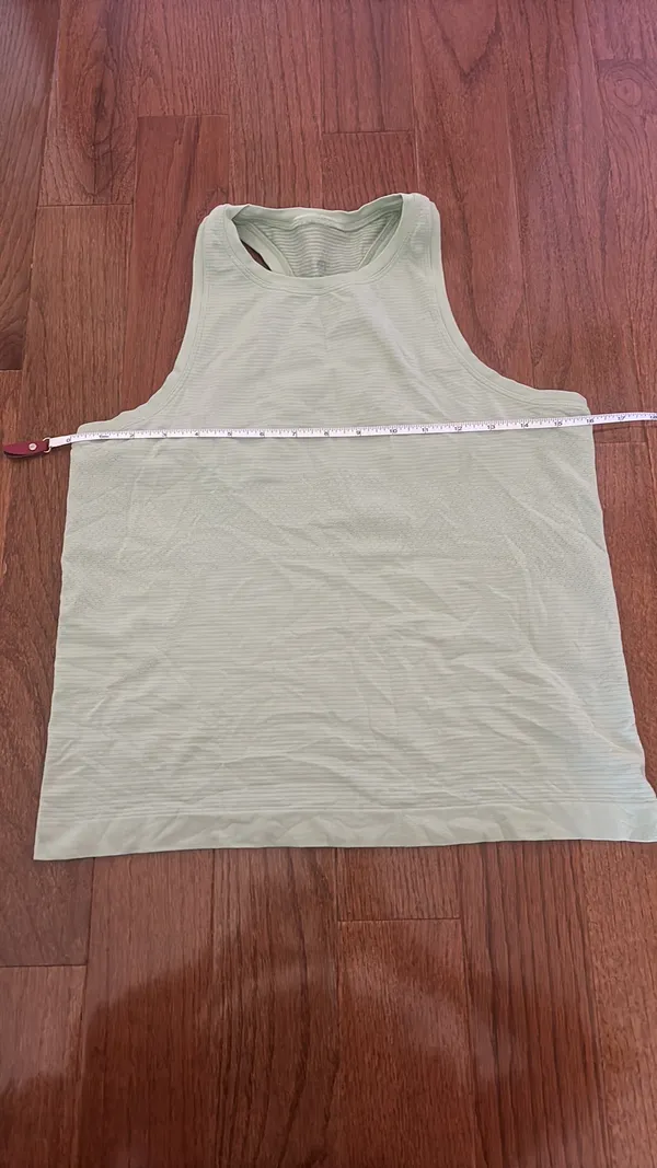 Lululemon Swiftly Tech Racerback Tank Top 2.0 *Waist Length - Sea Mist/Sea Mist - Image 6