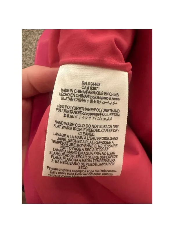 BCBGeneration Mini Dress Pink XXS Faux Leather - Image 4