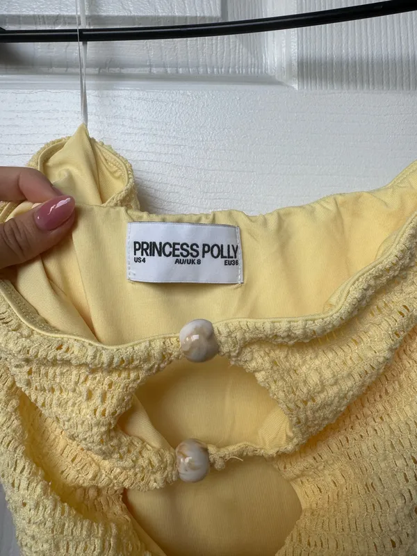 Princess Polly Butter Yellow Vacation Maxi Dress - Image 3