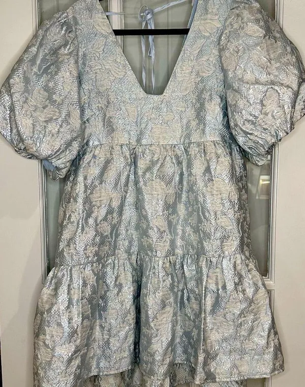 Endless Rose Jacquard Dress - Image 4
