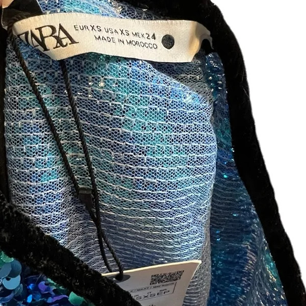 Zara Sequin Top NWT - Image 6