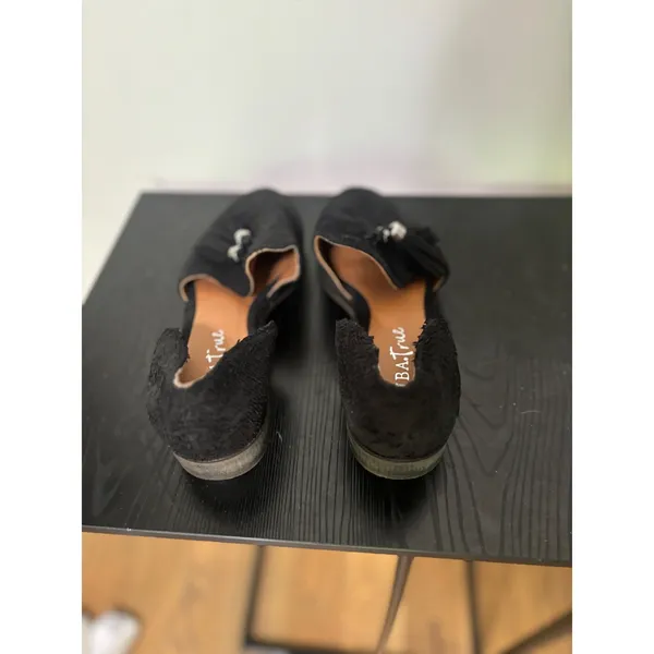 B.ATrue Tassel Loafers D'Orsay Flats Comfortable Slip On Shoes‎ 7.5 - Image 4