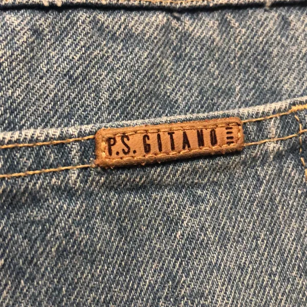 P.S. Gitano Vintage 80s Light Wash High Waisted Jeans - Image 9