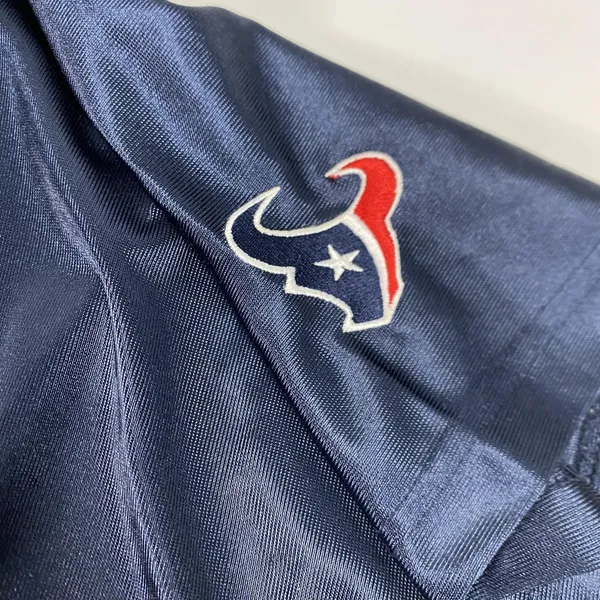 Houston Texans Shirt Mens XL Blue NFL Football Castrol Sponsor Jersey Vintage - Image 2