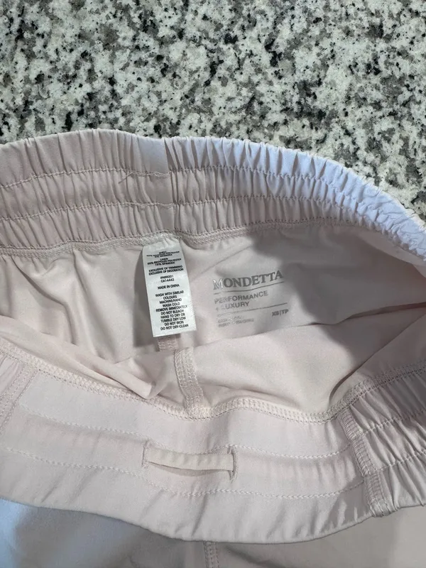Mondetta baby pink athletic shorts - Image 2