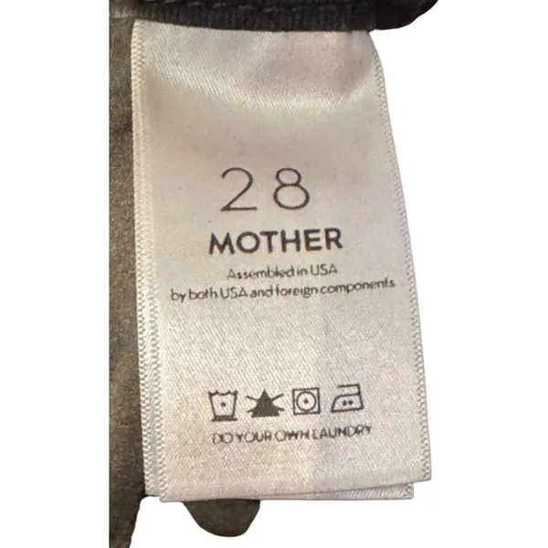 Mother Womens Jeans Comfort Ankle Skinny Stretch Mid-Rise‎ Dark Denim Black 28 - Image 10