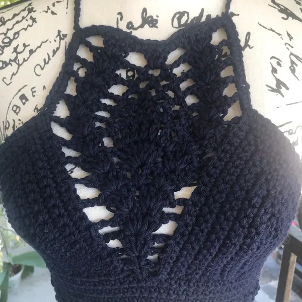 NW Bralette Crochet Top - Image 2