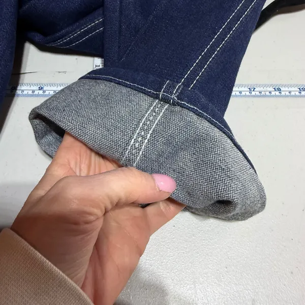 Vintage Wrangler Jeans Size 10 Dark‎ Wash Straight Leg Westernwear 34" Tall - Image 13