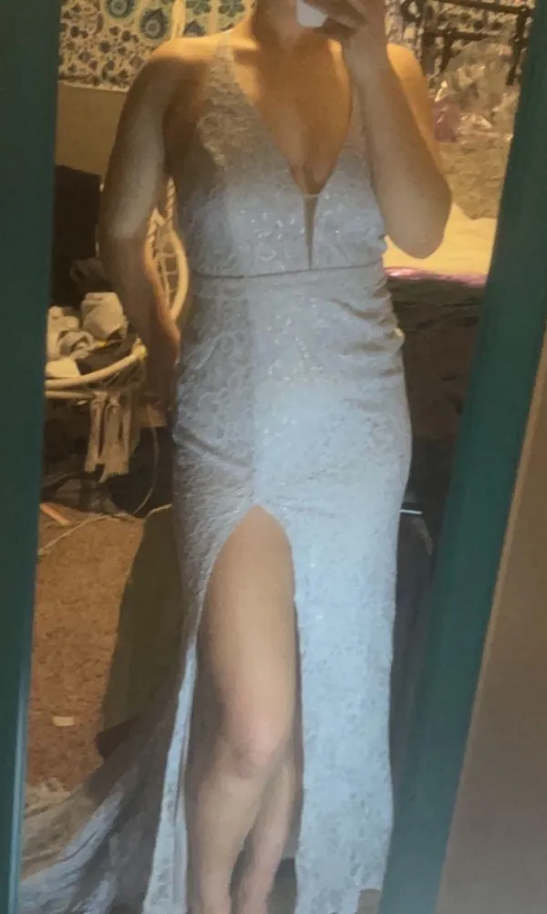 Light Blue Prom Dress - Image 5