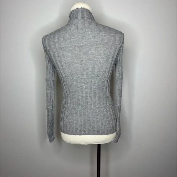 Zara - Grey Turtleneck Long Sleeve - Image 2