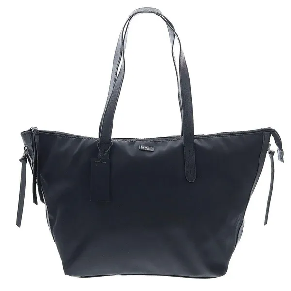 Botkier New York Bond Black Nylon Tote Bag Side Zippers Large New Tags - Image 2