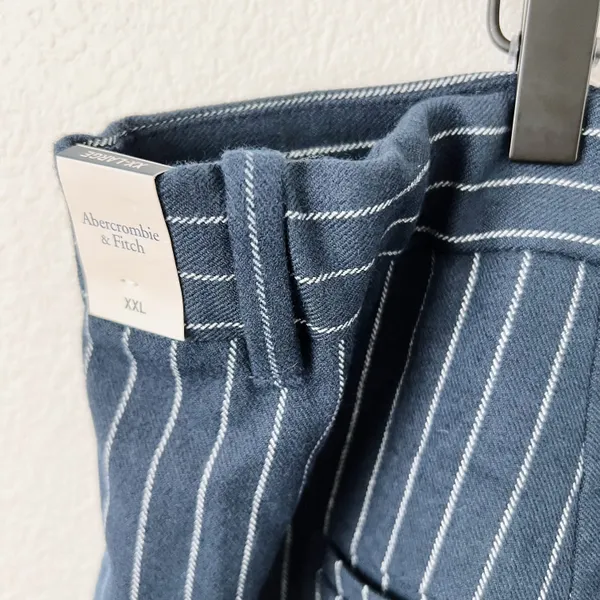 Abercrombie Pinstripe Trousers - Image 8