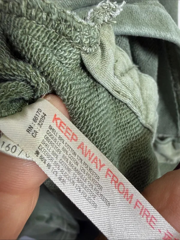 Daily Practice by Anthropologie Twist-Collar Hoodie in Sage Green W2487 Sz XS - Image 7