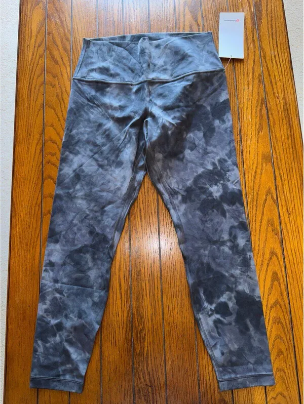 Lululemon Align High Rise 25” Diamond Dye Grey DDPG Size 10 NWT - Image 3