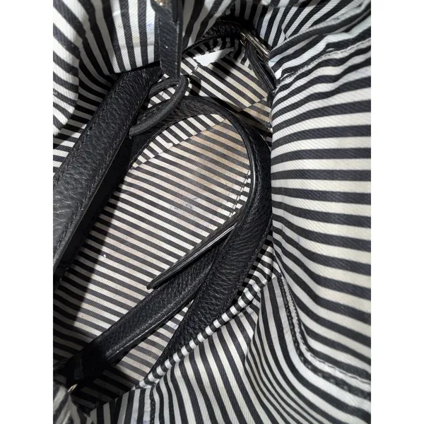 Kate Spade Michaela Chester Street Shoulder Bag Black Pebbled Leather Tassel M - Image 11