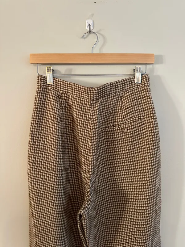 Polo Ralph Lauren Houndstooth Purple Label Trousers - Image 12