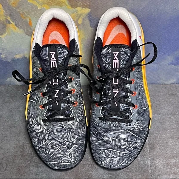 Nike Metcon 5 Black Laser Orange Women's Training Shoes Size 9.5 - Image 8