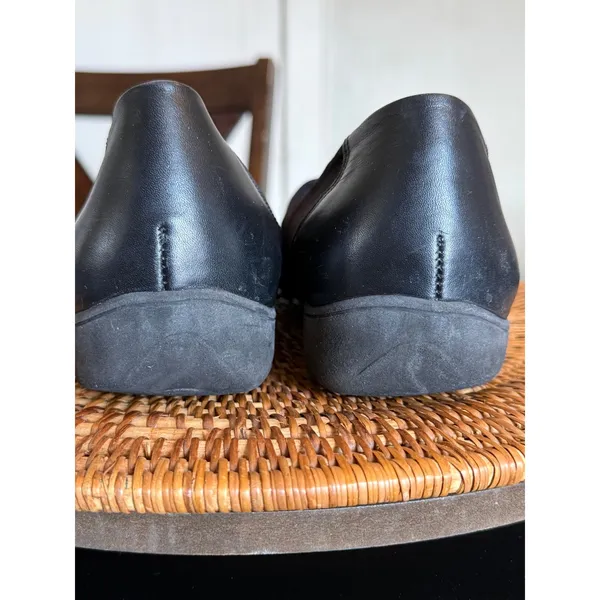 Munro American Womens Fabric Leather Slip On Loafers Comfort Shoes Round Toe 14m - Image 9