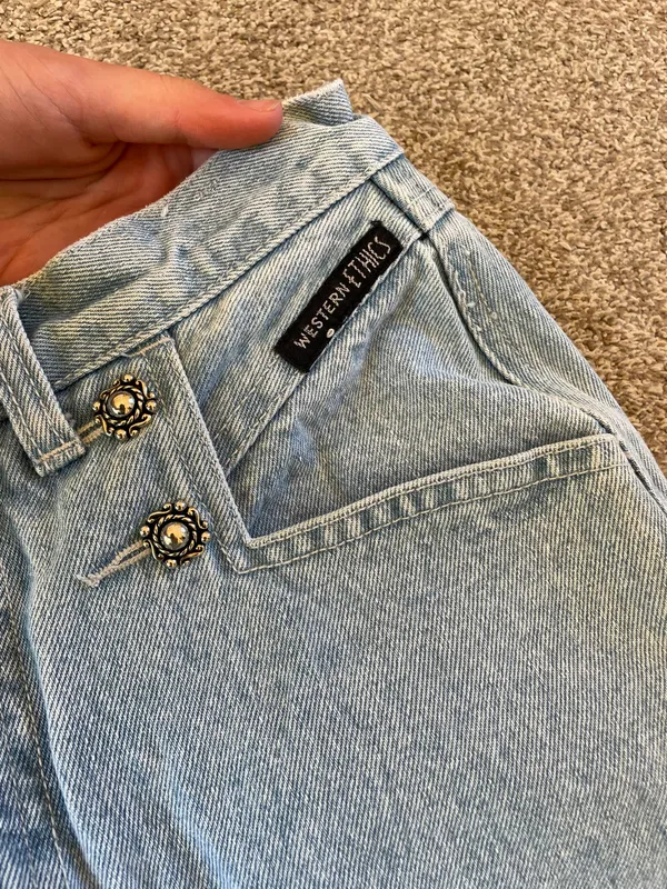 Western Ethics Vintage Jeans Size 26 - Image 5