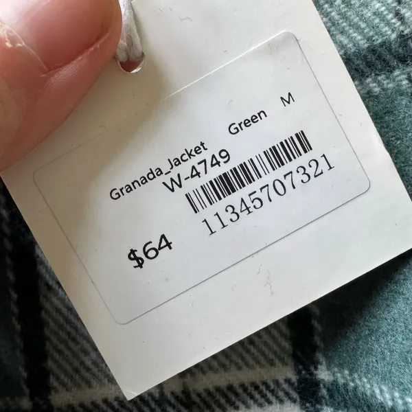 Story Granada Plaid Flannel Over Shirt Jacket - Image 7
