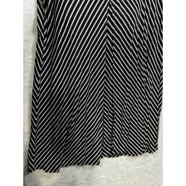 White House‎ Black Market Striped Maxi Dress S Casual Summer - Image 2