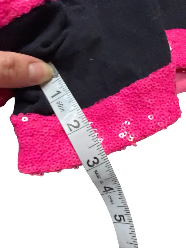 ✨ Fantastic‎ Fawn Black Sequin Trim Shorts Small NWT Festival Party Shorts ✨ - Image 4