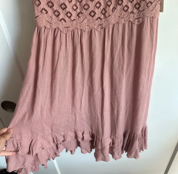Adella Lace Mini Dress - Image 4