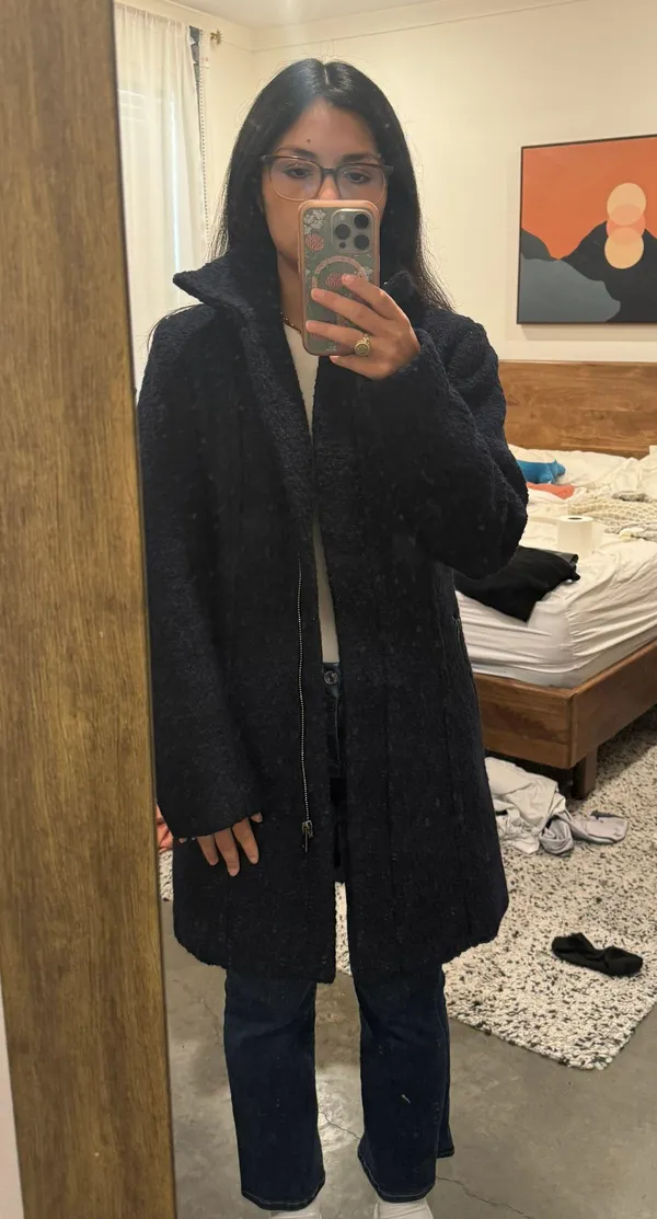 Wool Blend Coat - Image 3