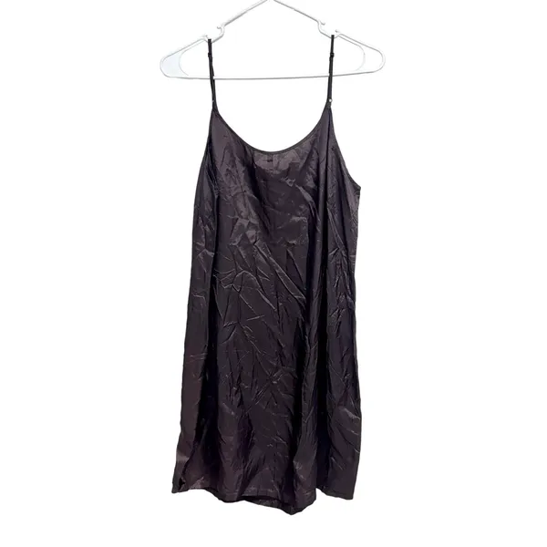 Robert Rodriguez Women Light Weight Deep Purple Slip Mini Dress Size 12‎ - Image 3